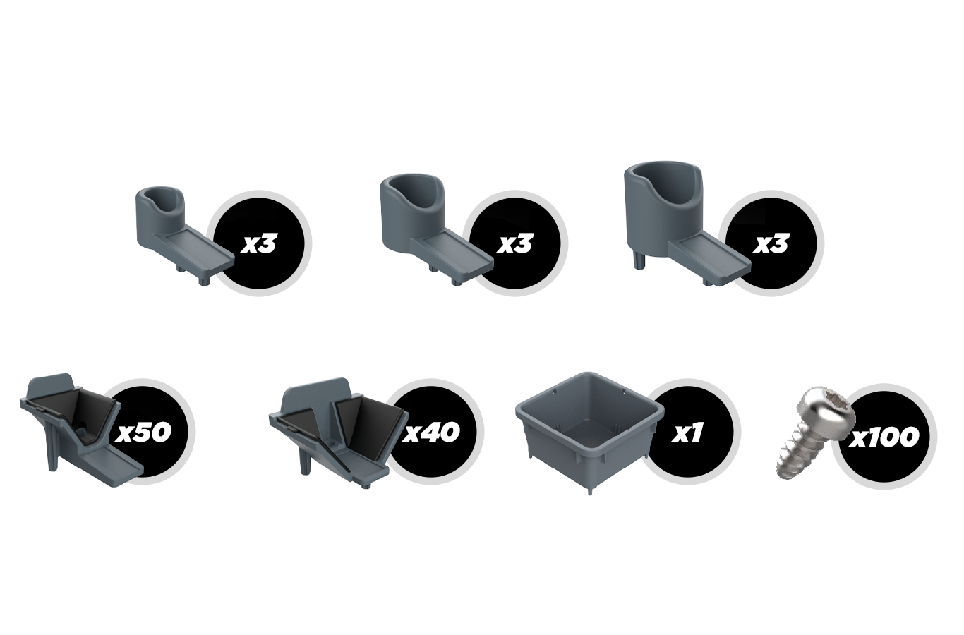 Toolgrid® Ratchet & Extension Holder Bundle