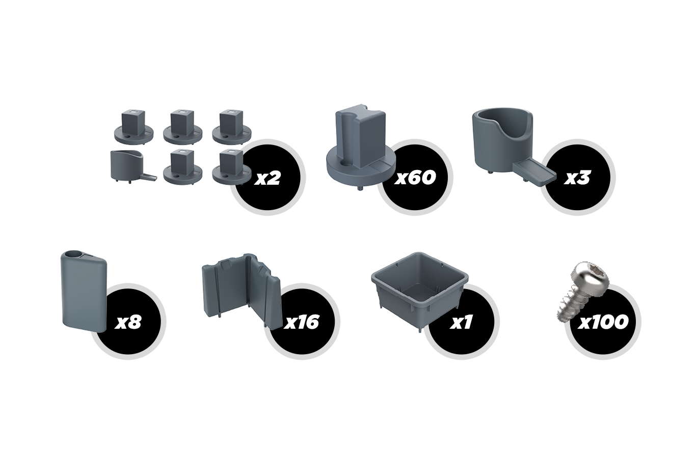 Toolgrid® Diesel & Heavy Equipment Holder Bundle